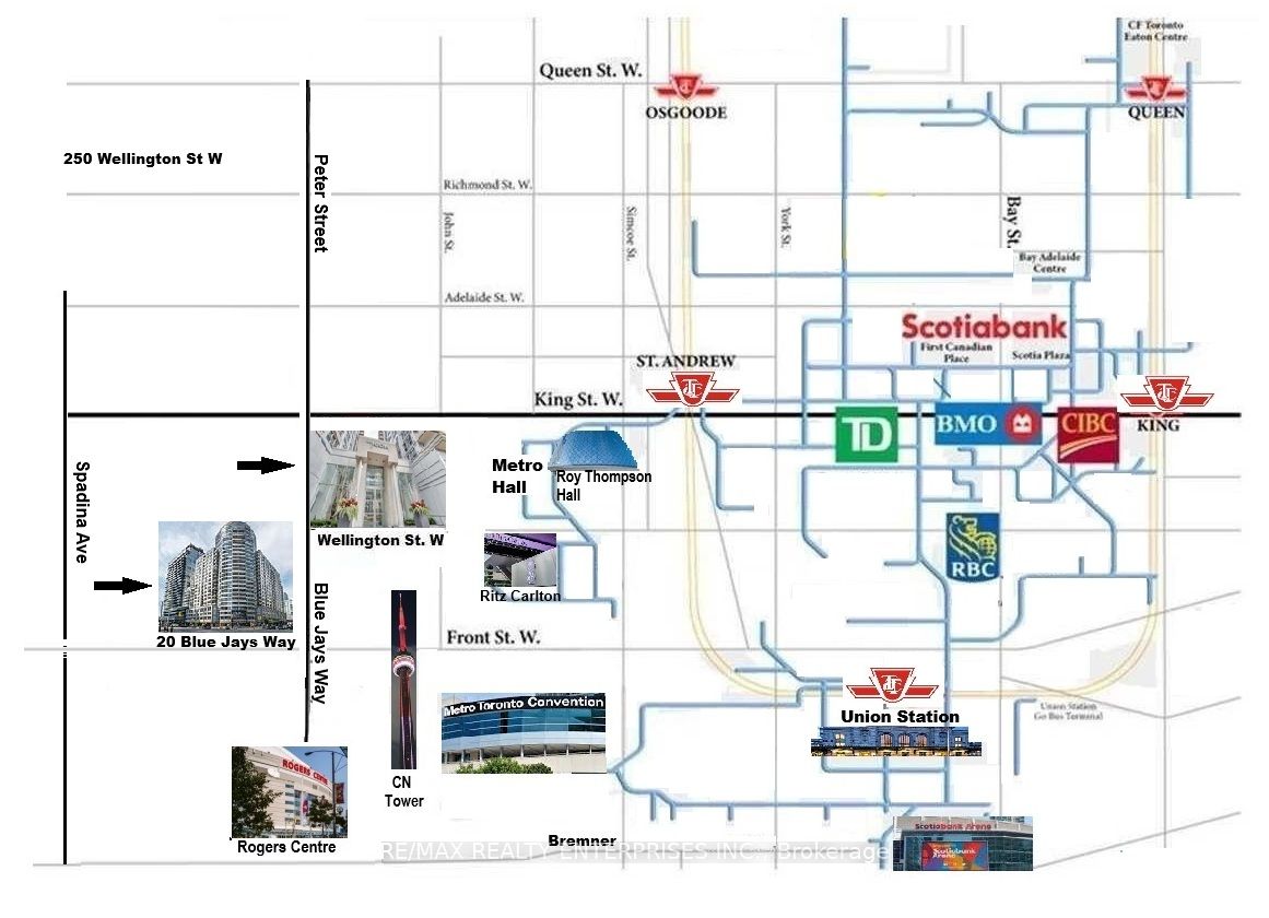 Unit 1435 - 250 Wellington Street W, Toronto 3
