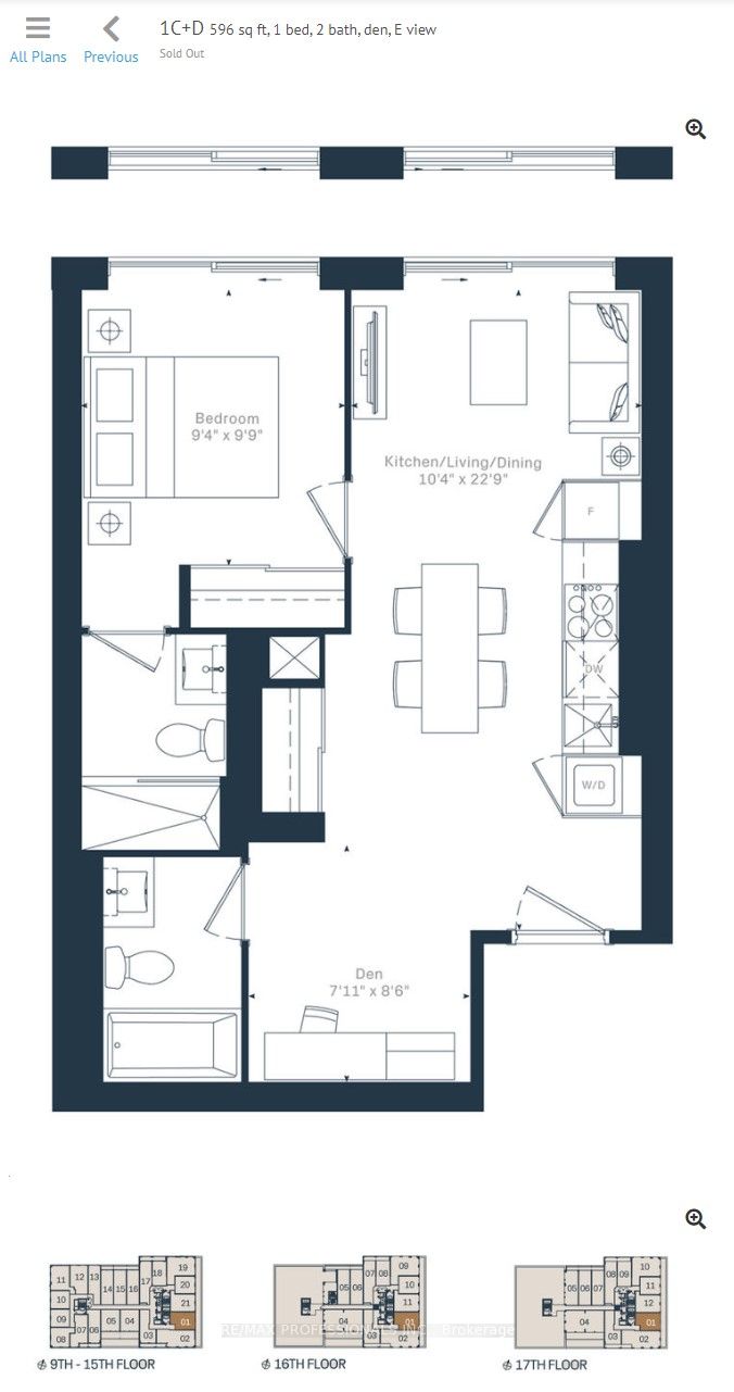 Unit 901 - 181 Sterling Road, Toronto 3